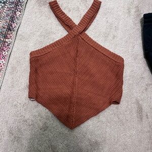 Lush Terracotta Knit Sweater